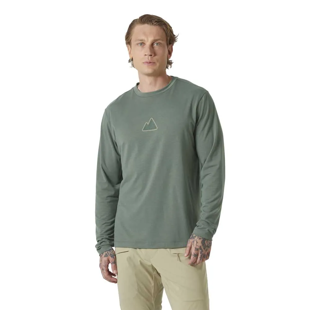 Helly Hansen Skog Graphic Tee T-shirt Med Lång ärm Helly Hansen Skog Graphic Tee T-shirt Med Lång ärm