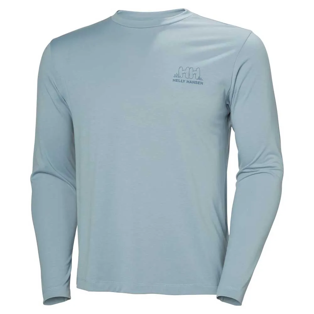 Helly Hansen Skog Graphic Tee T-shirt Med Lång ärm