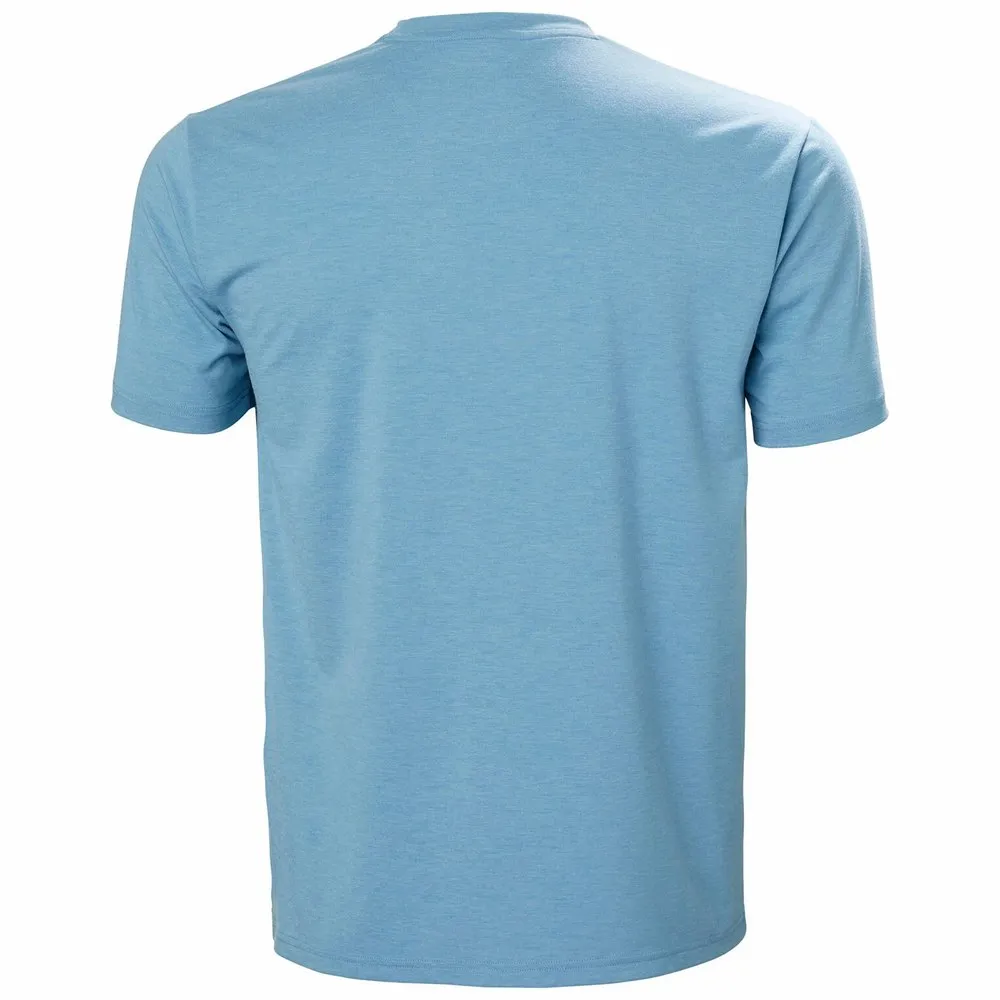 Helly Hansen Skog Recycled Graphic T-shirt Med Korta ärmar, Blue fog melange