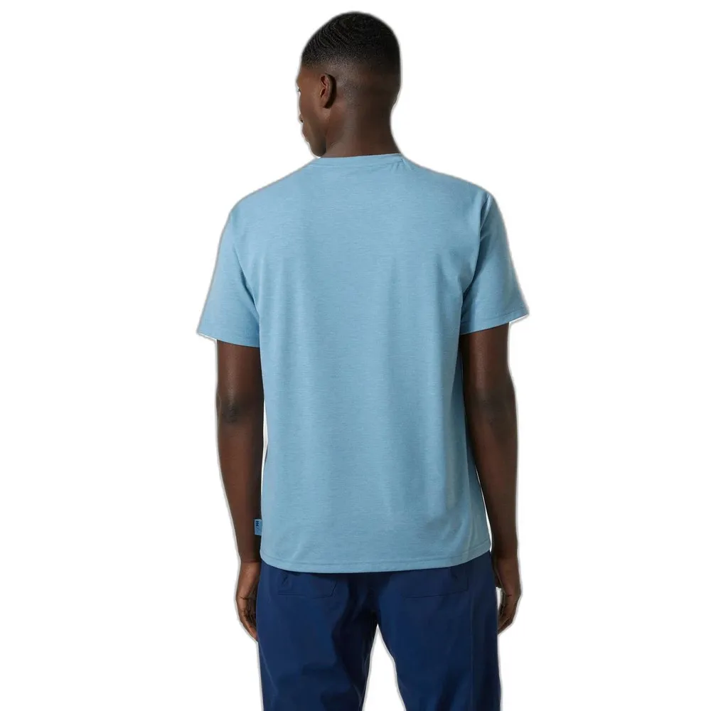 Helly Hansen Skog Recycled Graphic T-shirt Med Korta ärmar, Blue fog melange