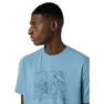 Helly Hansen Skog Recycled Graphic T-shirt Med Korta ärmar, Blue fog melange