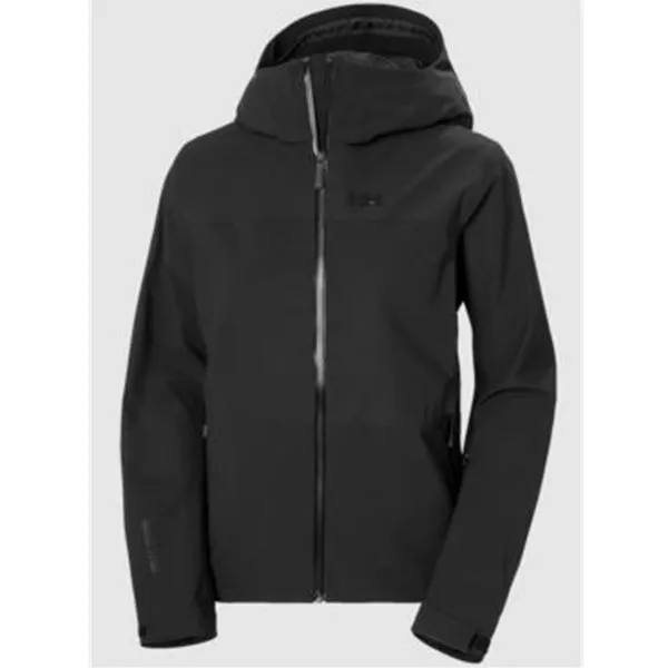 Helly Hansen W Motionista 3L Shell Jacket, Black 2 Helly Hansen W Motionista 3L Shell Jacket, Black 2