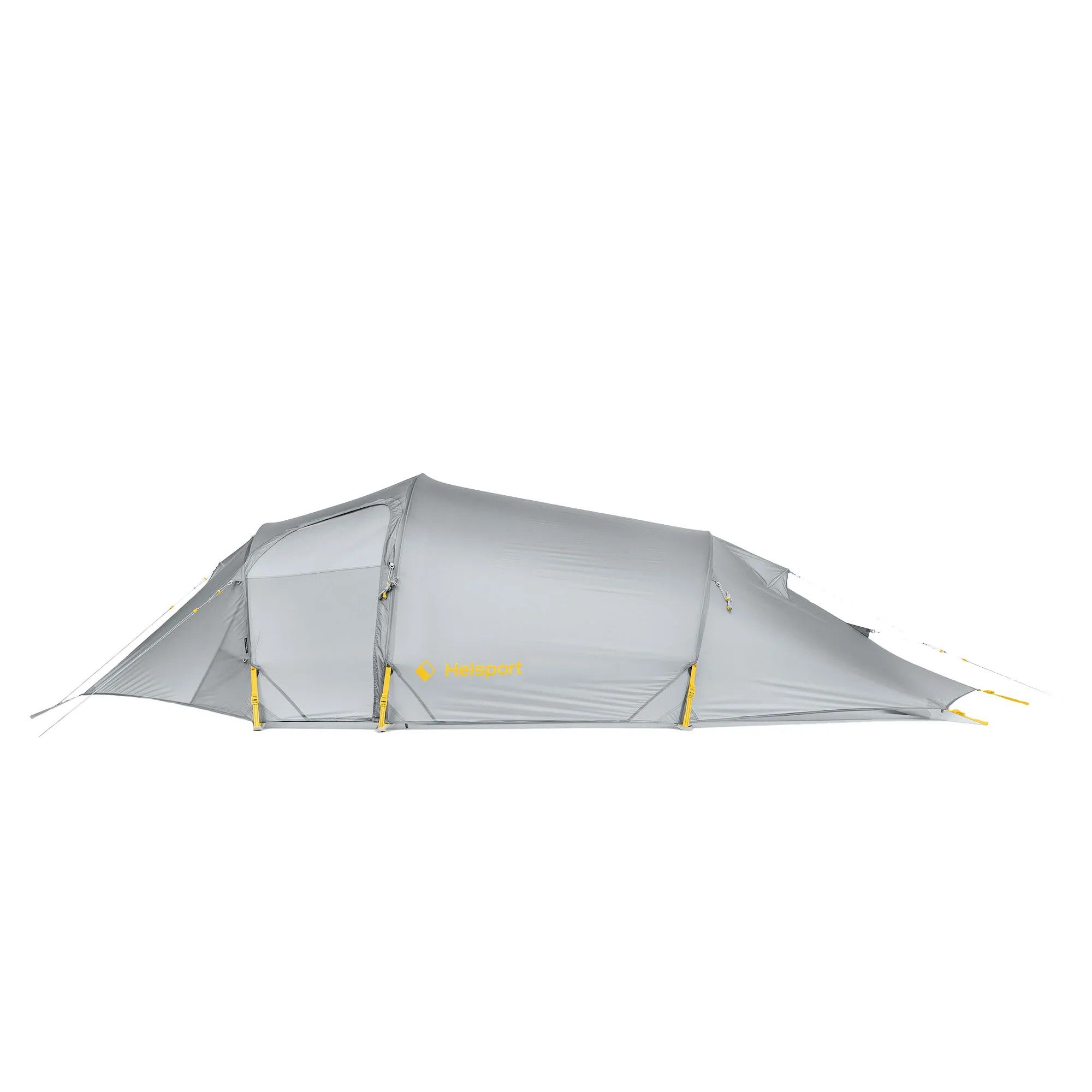 Helsport Adventure Lofoten SL 2 Tent, Stone gray /Sunset Yellow, One Size