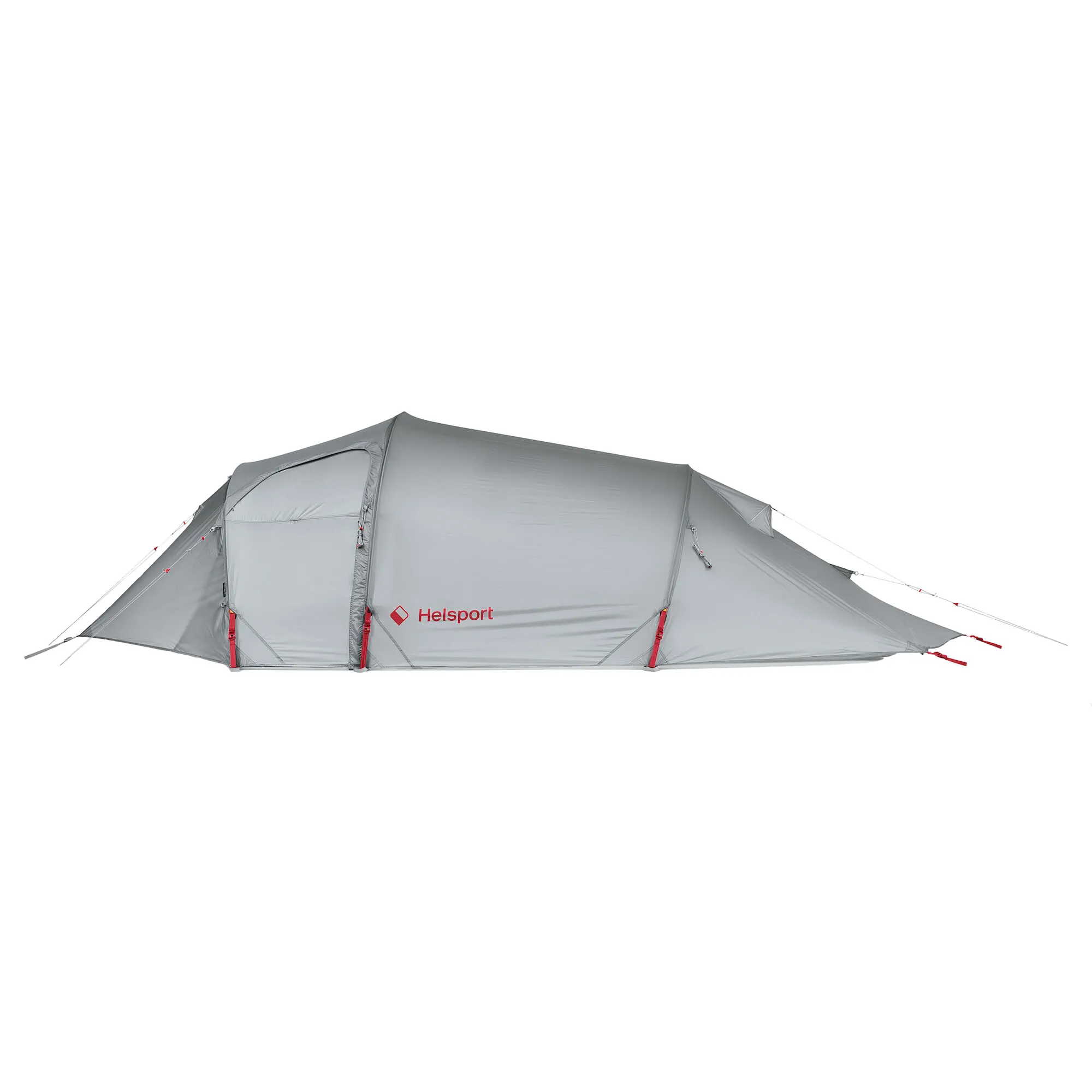 Helsport Explorer Lofoten Pro 2 Tent, Stone Grey / Ruby Red, One Size