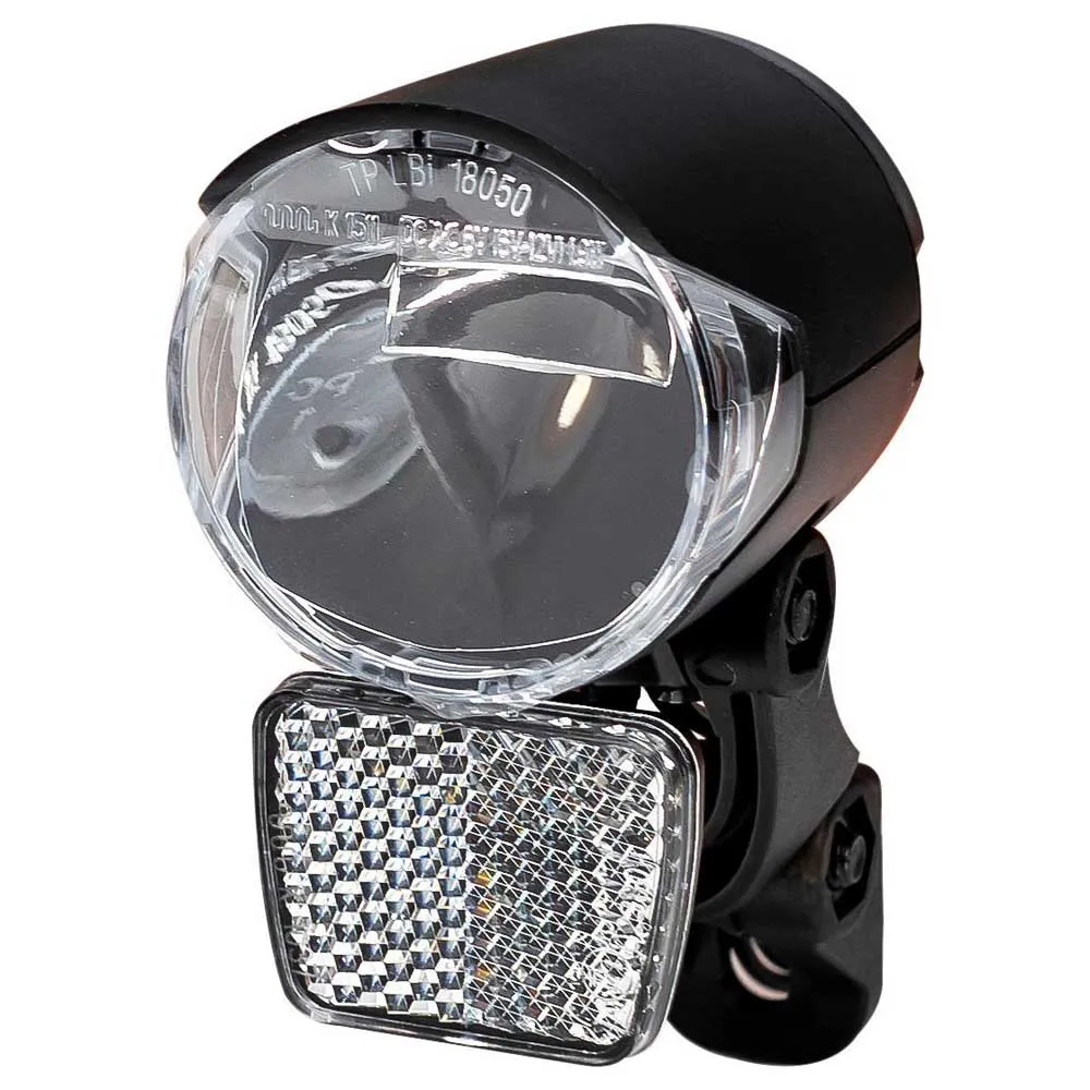 Herrmans H-black Mr4 Dynamo Framlampa, Black, 100 Lumens