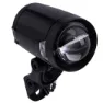 Herrmans H-black Pro Dynamo Framlampa, Black, 200 Lumens