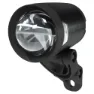 Herrmans H-black Pro E-bike Framlampa, Black, 230 Lumens
