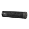 Herrmans Rib Styrehandtag, Grey / black, 130mm