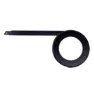 Herrmans Slyde 38 Kedjeskydd, Black / clear / grey, One Size