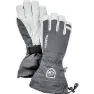 Hestra Army Leather Heli Ski Finger Gloves, Grey
