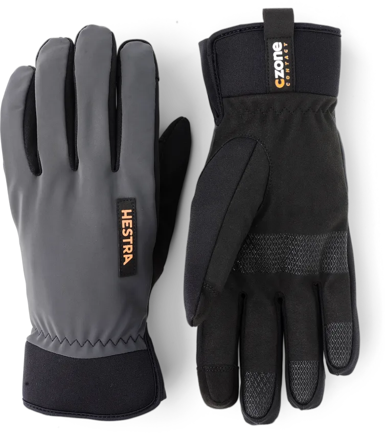 Hestra CZone Contact 5-finger cykelhandske Dark
