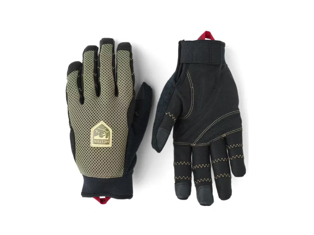 Hestra Ergo Grip Enduro cykelhandskar olivgrön unisex Hestra Ergo Grip Enduro cykelhandskar olivgrön unisex