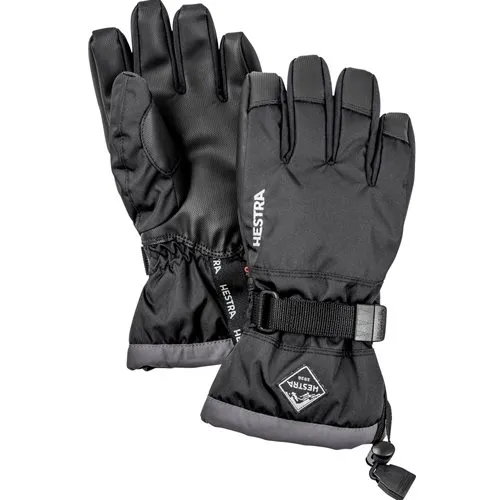 Hestra Gauntlet CZone Jr, Black/graphite, 3 Hestra Gauntlet CZone Jr, Black/graphite, 3