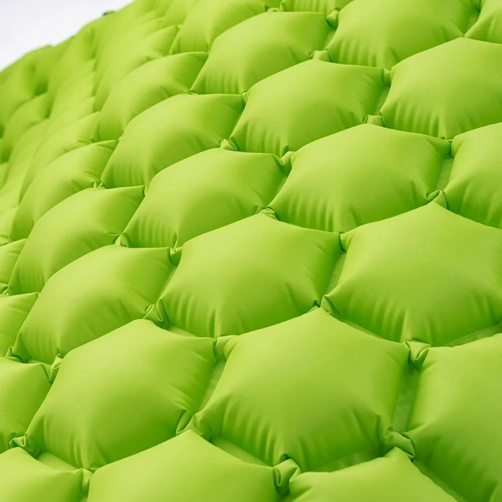 Hi-tec Airmat Uppblåsbar Madrass, Green