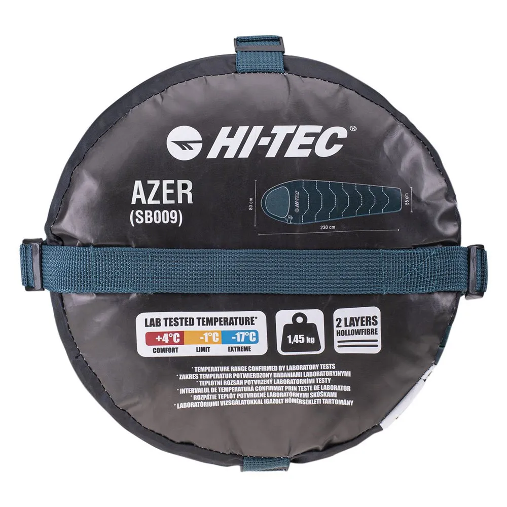 Hi-tec Azer Sovsäck, Deep teal / silver pine