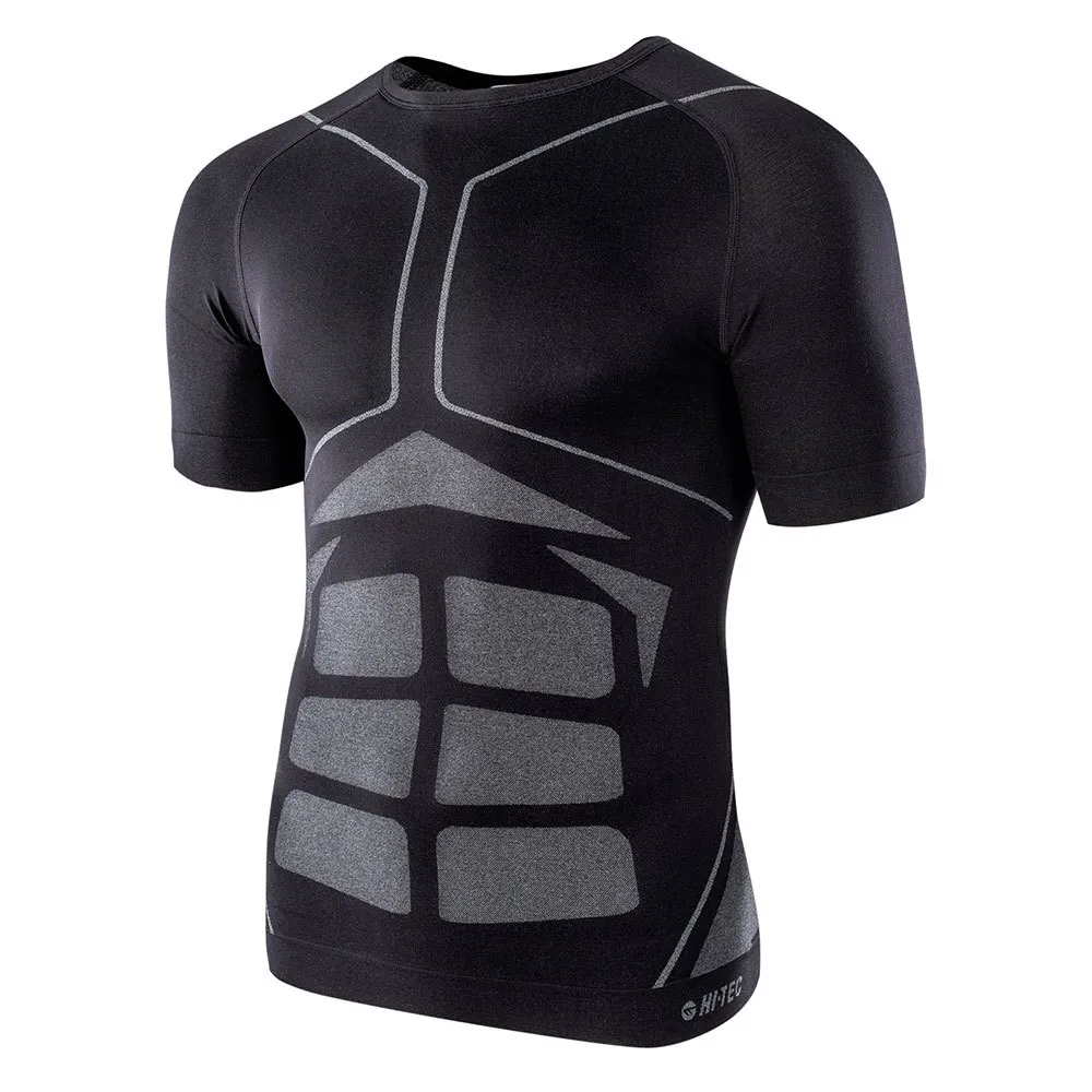 Hi-tec Berza T-shirt Med Korta ärmar, Black / grey