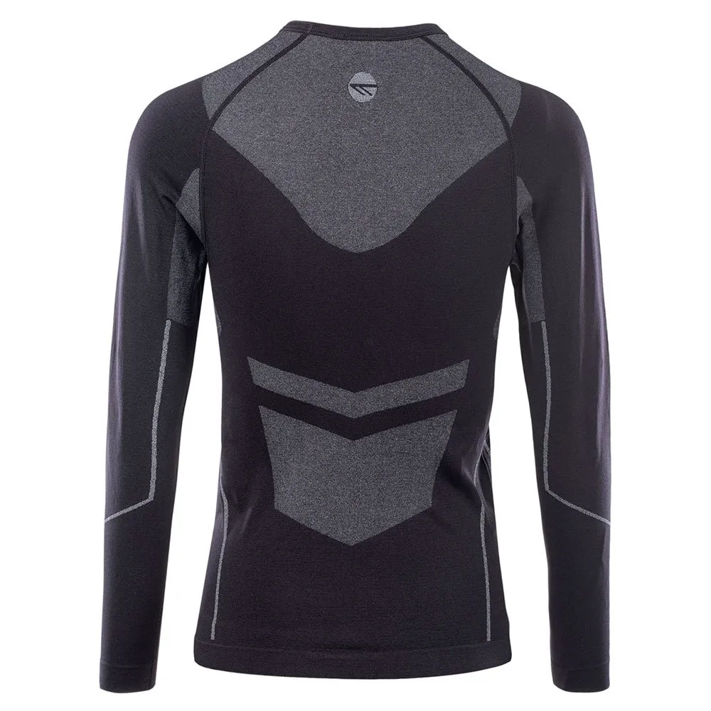 Hi-tec Buraz Top Långärmad Baslager, Black / grey Hi-tec Buraz Top Långärmad Baslager, Black / grey