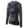Hi-tec Buraz Top Långärmad Baslager, Black / grey
