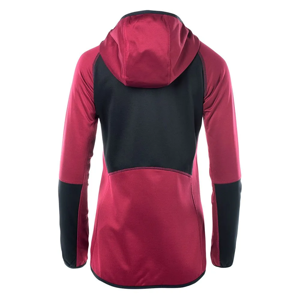 Hi-tec Camila Fleecejacka Med Dragkedja, Beet red / anthracite Hi-tec Camila Fleecejacka Med Dragkedja, Beet red / anthracite
