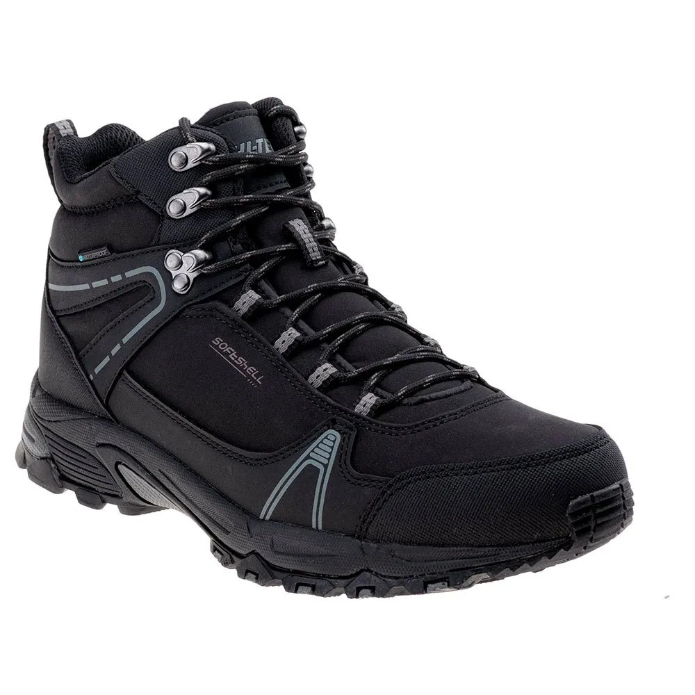 Hi-tec Hapiter Mid Wp Vandringskängor, Black / mid grey Hi-tec Hapiter Mid Wp Vandringskängor, Black / mid grey