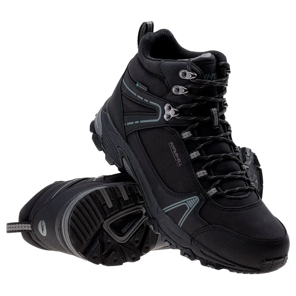 Hi-tec Hapiter Mid Wp Vandringskängor, Black / mid grey Hi-tec Hapiter Mid Wp Vandringskängor, Black / mid grey