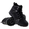 Hi-tec Hapiter Mid Wp Vandringskängor, Black / mid grey