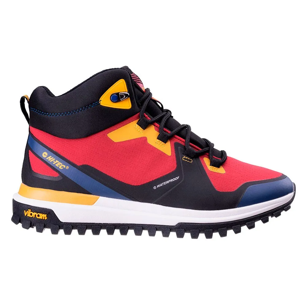Hi-tec Harrow Mid Wp V Vandringskängor, Dark red / dark blue / black / corn