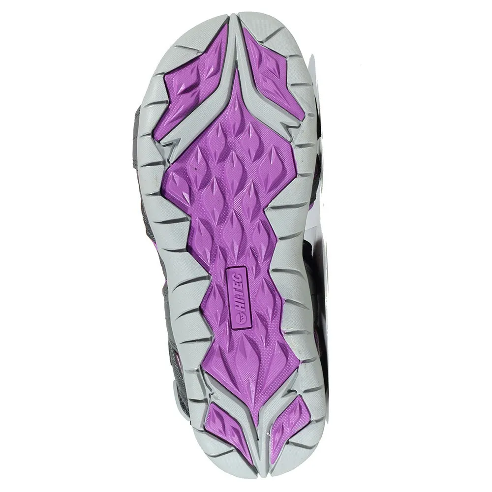 Hi-tec Kuriles Sandaler, Charcoal / purple