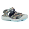 Hi-tec Munda Sandaler, Charcoal / red orange / blue curaã§ao