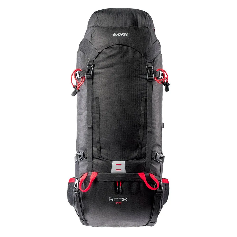Hi-tec Rock 75l Ryggsäck, Black / high risk red