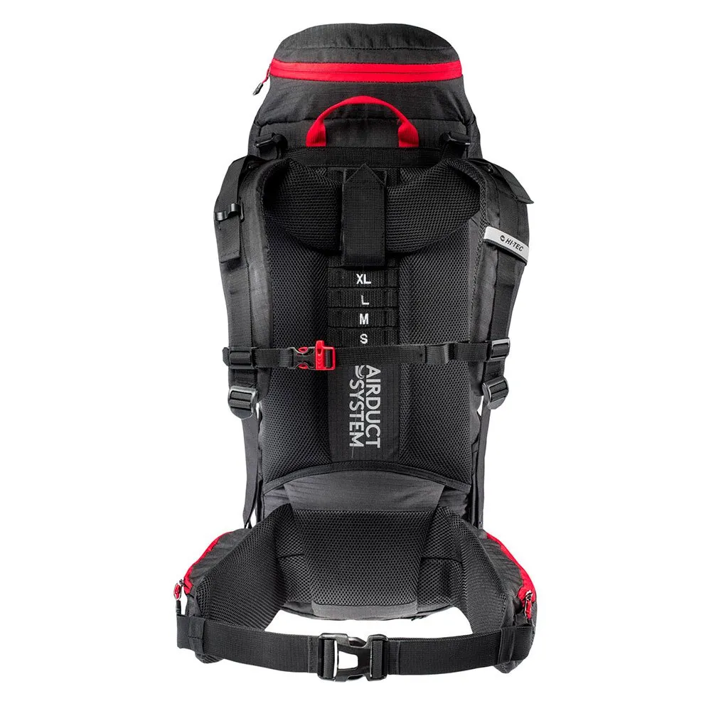 Hi-tec Rock 75l Ryggsäck, Black / high risk red