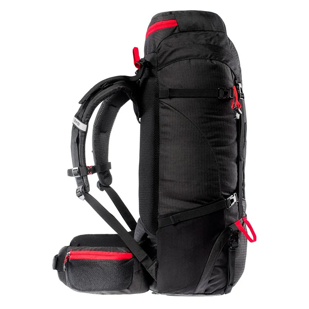 Hi-tec Rock 75l Ryggsäck, Black / high risk red