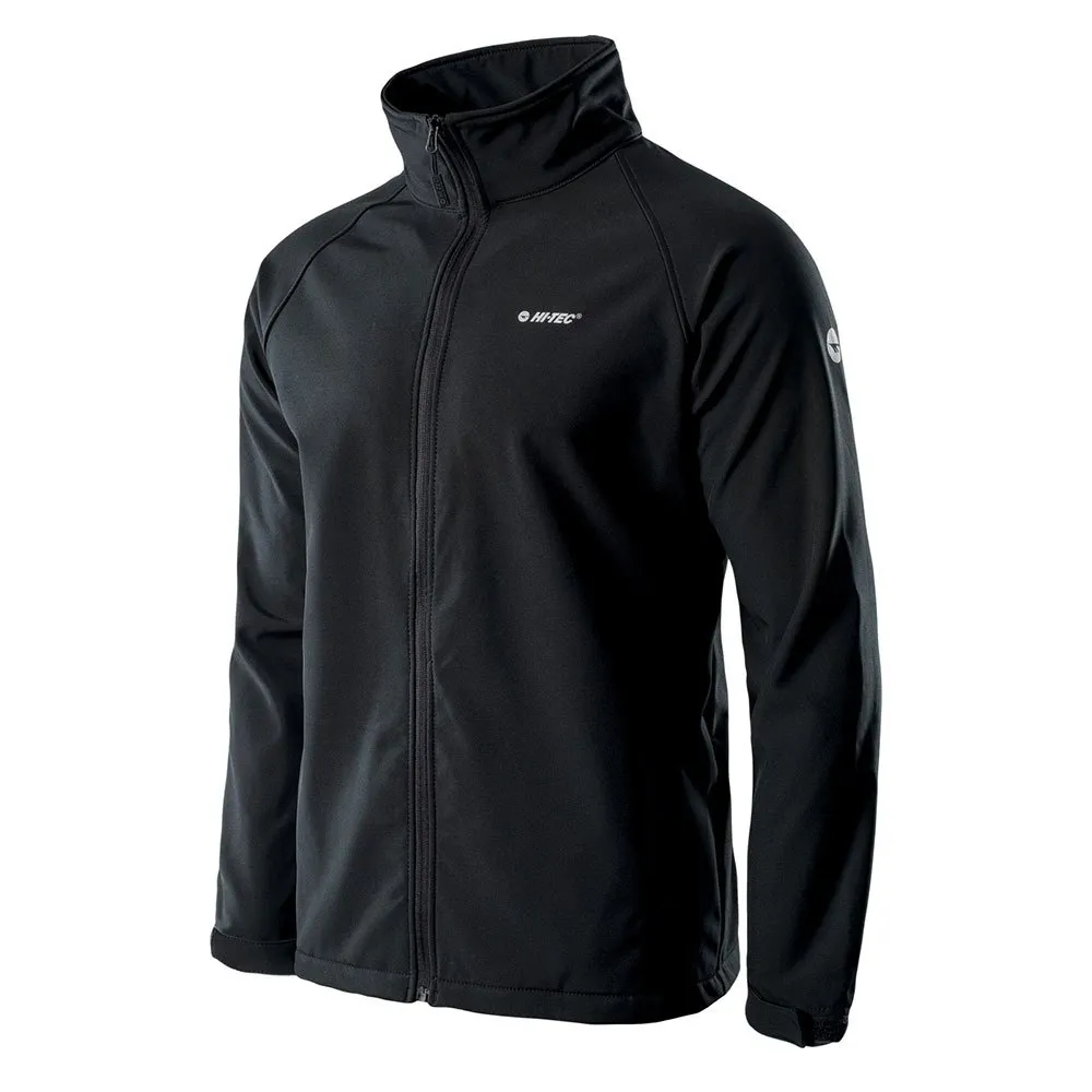 Hi-tec Ryder Softshelljacka, Black / black Hi-tec Ryder Softshelljacka, Black / black