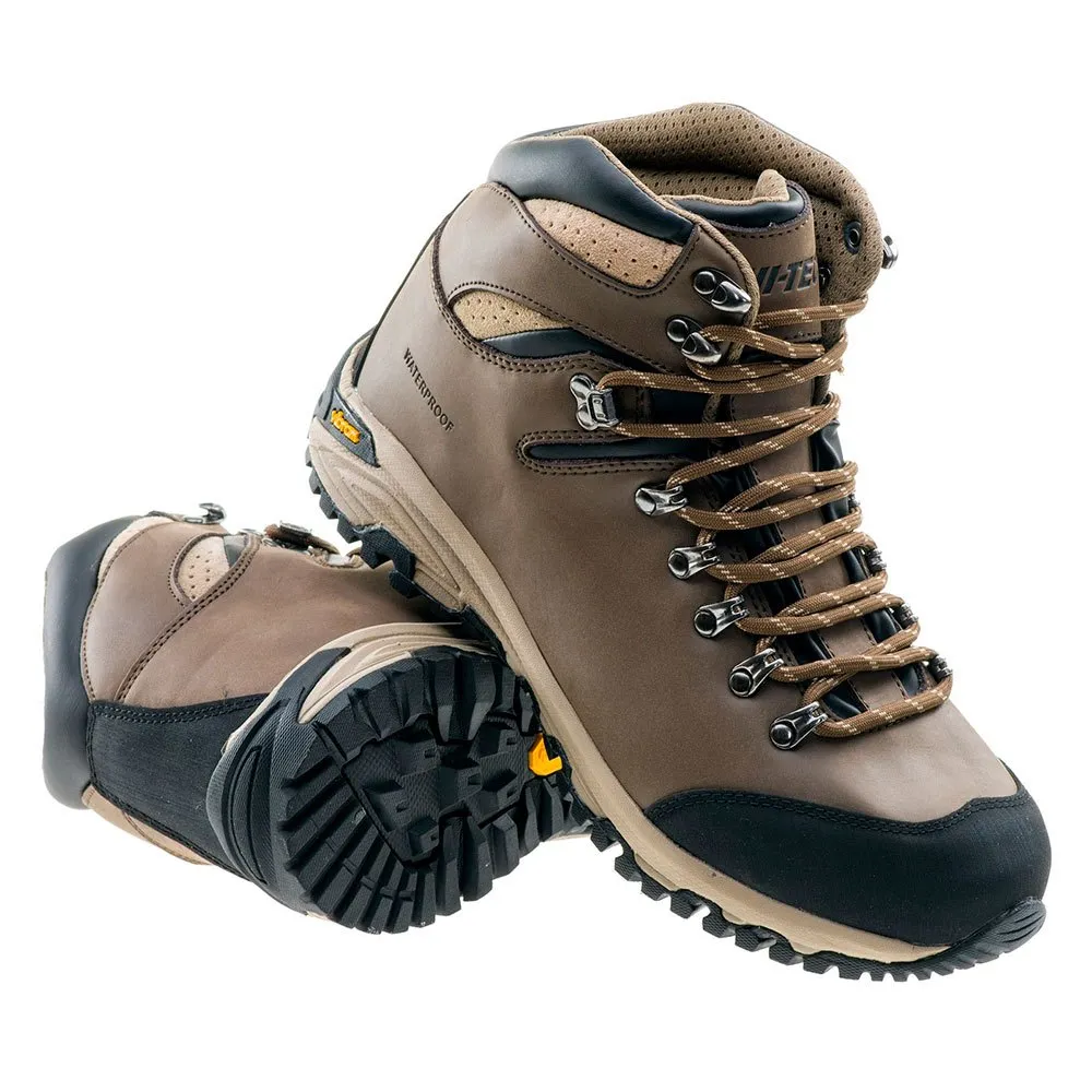 Hi-tec Sajama Mid Wp Vandringskängor, Brown / black / sand