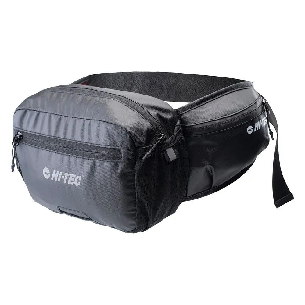 Hi-tec Sudetes Waistpack Midjeväska, Black / salsa