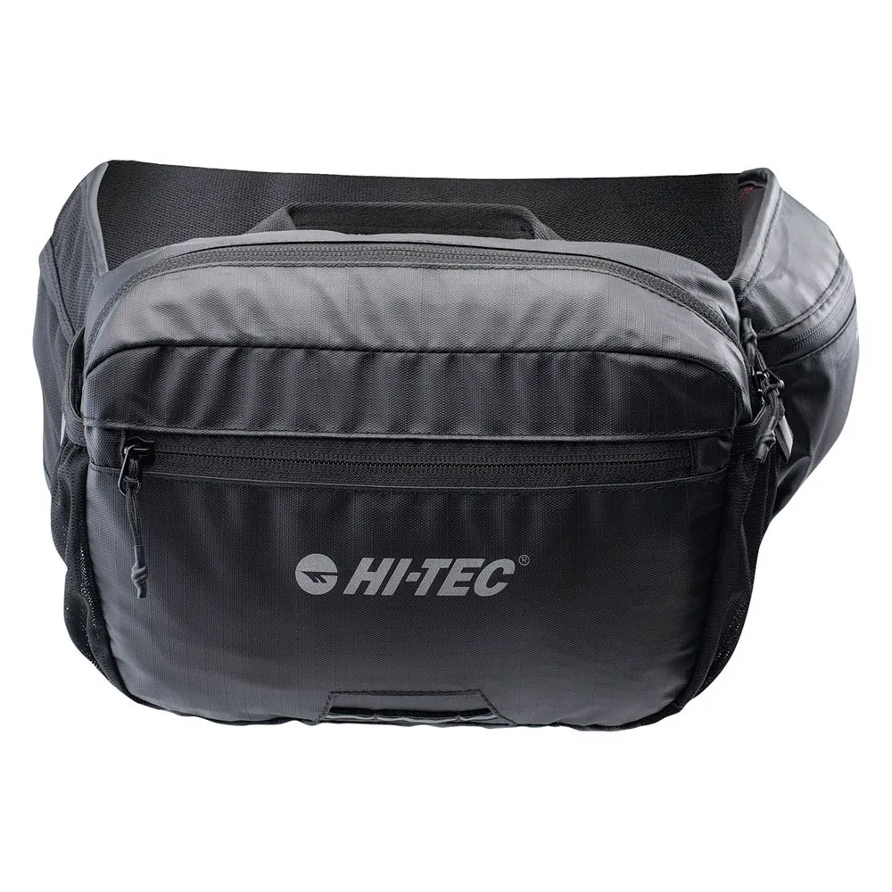 Hi-tec Sudetes Waistpack Midjeväska, Black / salsa