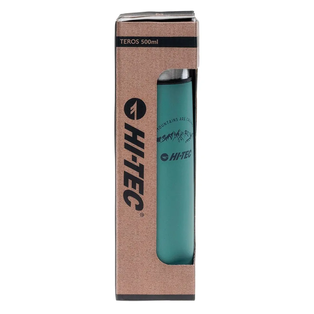 Hi-tec Teros 500ml Termosflaska, Silver pine / mountains print, One Size
