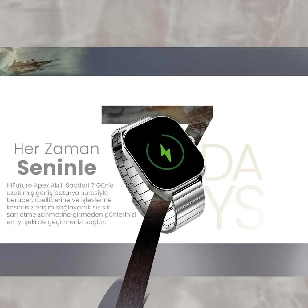 Hifuture Apex Smartklocka, Silver
