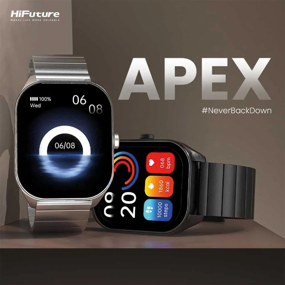 Hifuture Apex Smartklocka, Silver