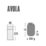 High Peak Avola Underlakan, Grey