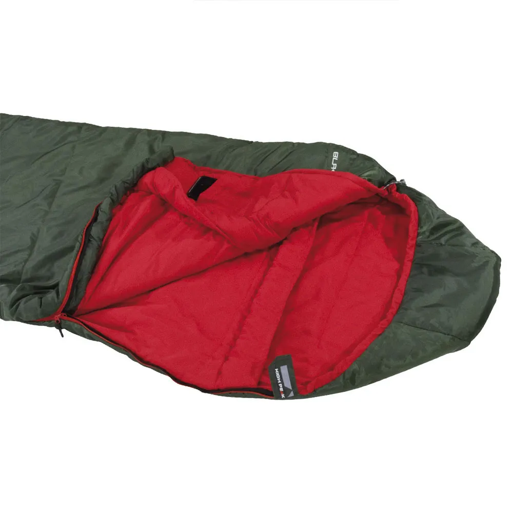 High Peak Black Arrow Eco Sovsäck, Green / red, Left