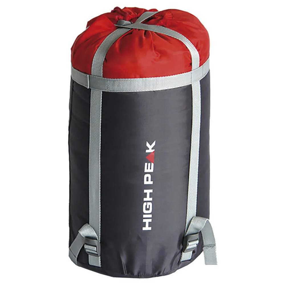 High Peak Black Arrow Eco Sovsäck, Green / red, Left