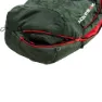 High Peak Black Arrow Sovsäck, Green / red, Left Zipper