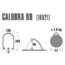 High Peak Calobra 80 Skydd, Aluminium / darkgrey, One Size