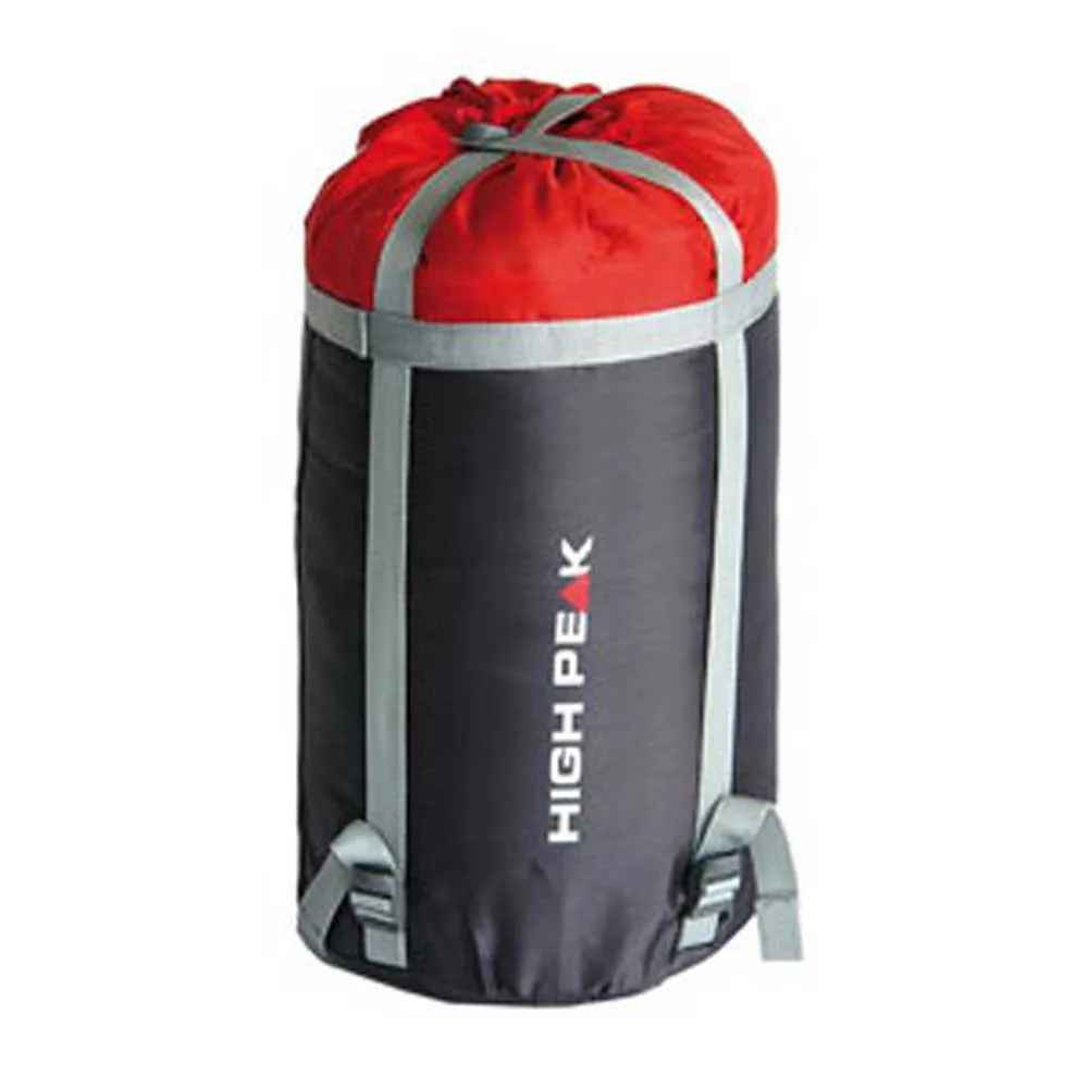 High Peak Century 300 Sovsäck, Darkred / grey, Left Zipper