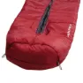 High Peak Century 300 Sovsäck, Darkred / grey, Left Zipper