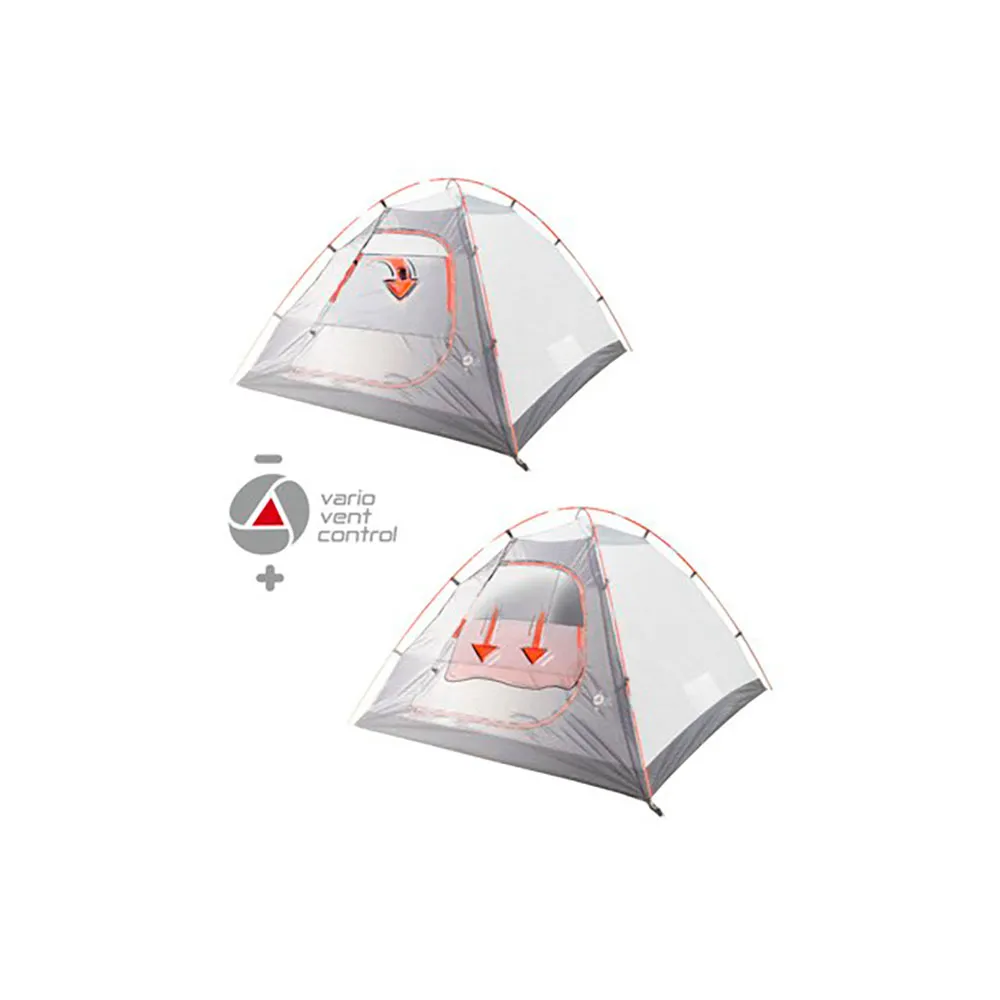High Peak Kira 3.0 Tält, Nimbus grey, 3 Platser