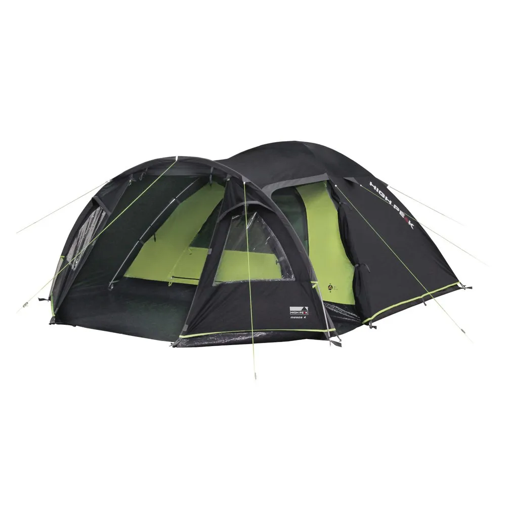 High Peak Mesos 4 Tält, Dark grey / green, 4 Platser