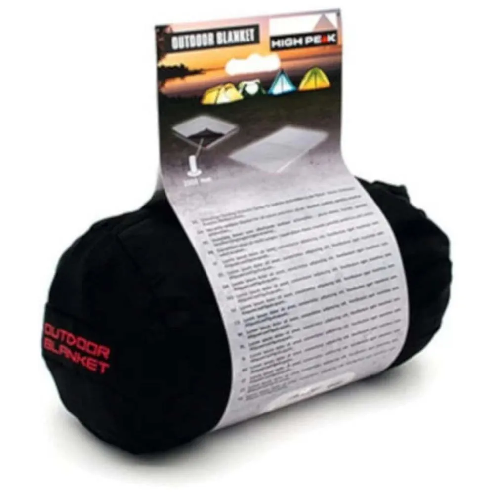 High Peak Outdoor Skyddsunderlag, Grey / black, One Size