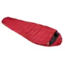 High Peak Redwood-3 Sovsäck, Darkred / grey, Left Zipper